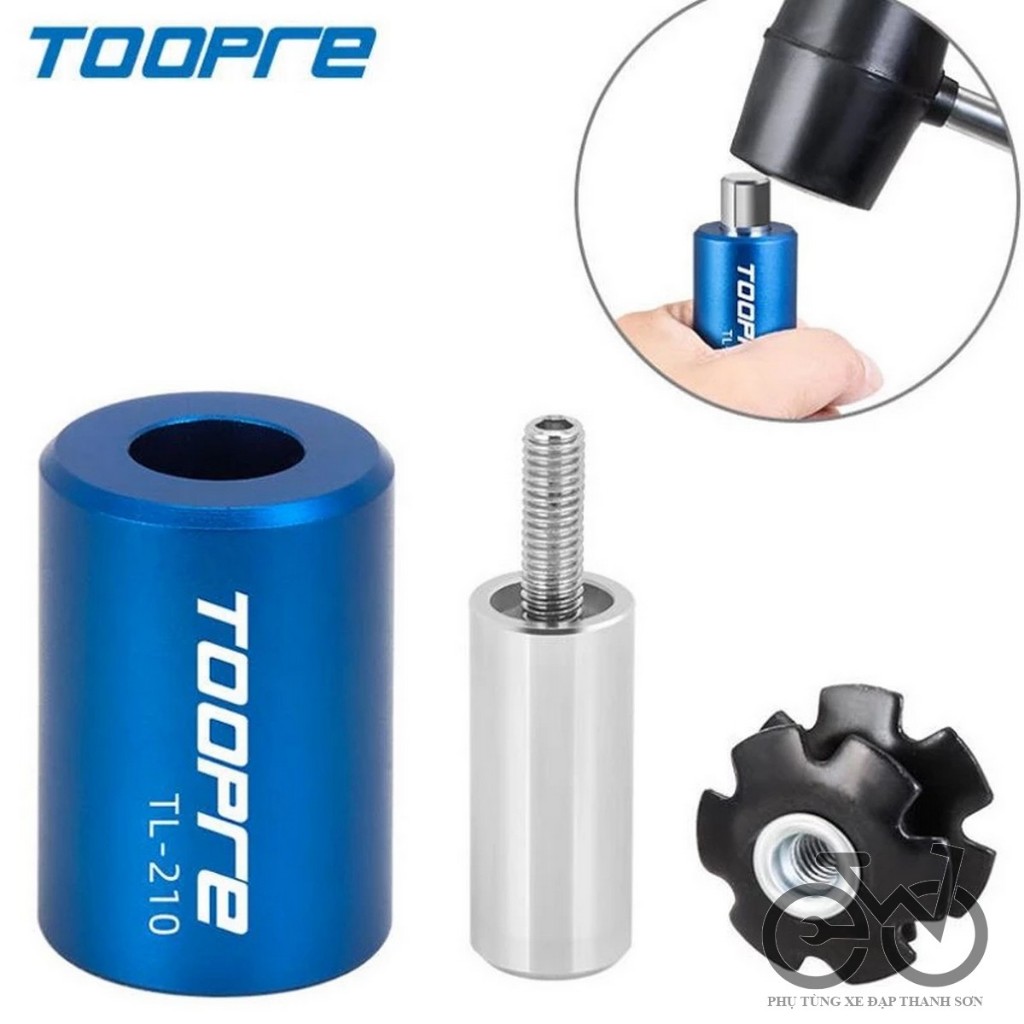 Dụng cụ đóng hoa thị, bông mai chén cổ xe đạp toopre