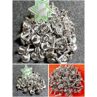 Ốc salaya 6ly10 6ly15 6ly20 gắn dàn áo , carte , ốp pô và nhiều vị trí thông dụng khác cho các dòng xe