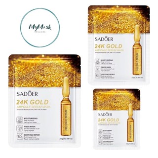 Combo 50 Mặt Nạ Vàng 24K Làm Trắng,Căng Bóng,Sáng Da,Giam Nếp Nhăn,,Dưỡng Da Phục Hồi CHo Da Mask .