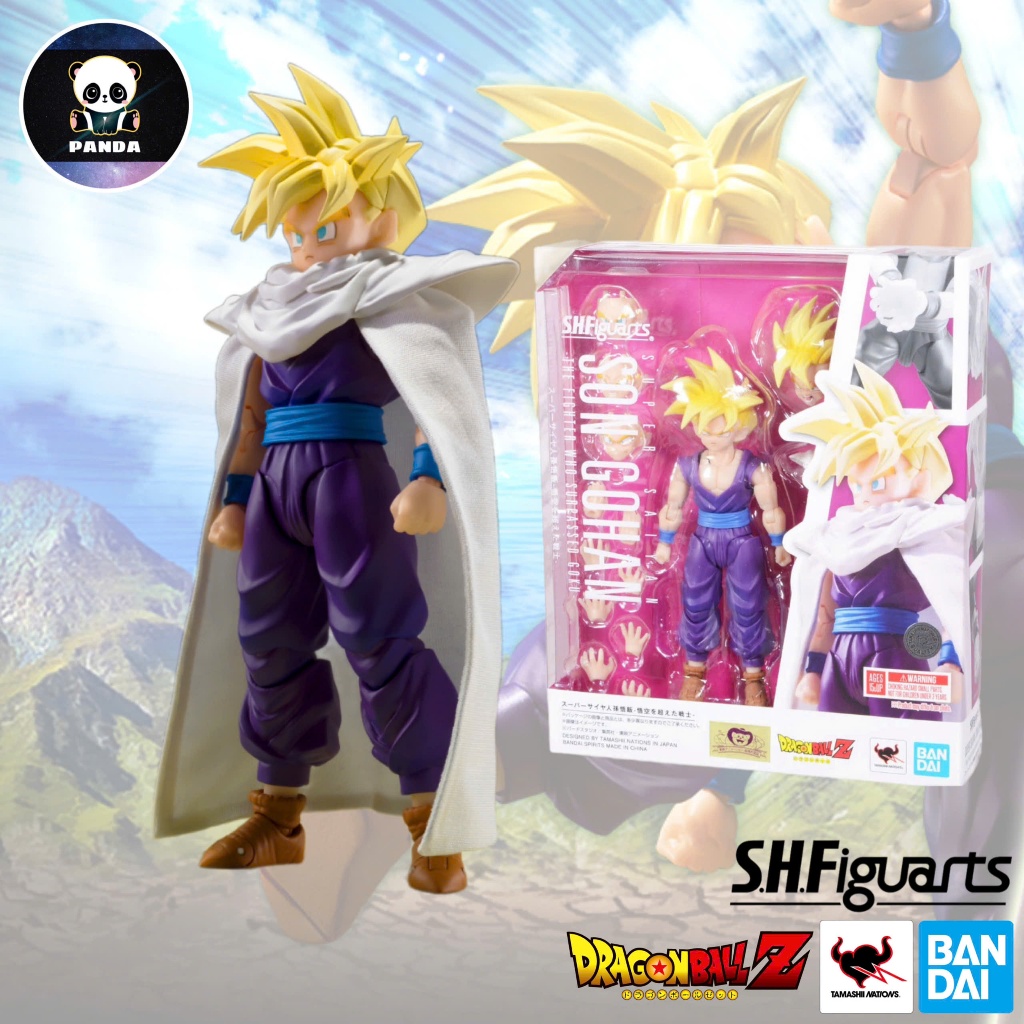 Mô Hình Super Saiyan Son Gohan SHF Dragon Ball Z Chính Hãng BANDAI SHFiguarts