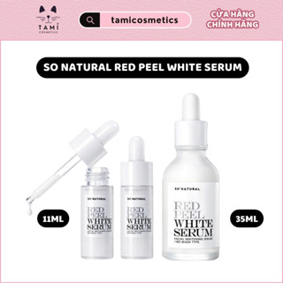 Tinh Chất Dưỡng Trắng Da So Natural Red Peel White Serum