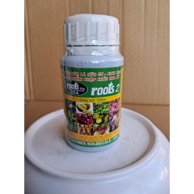 Phân bón Lá Cao cấp Root 2 (100ml) Thiên Đức chuyên kích rễ