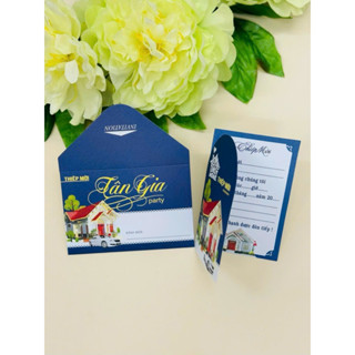 THIỆP TÂN GIA VIẾT TAY( 10 CÁI)