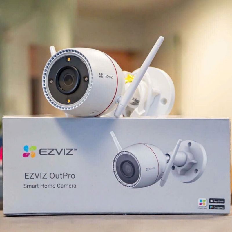 Camera WiFi EZVIZ C3TN 3MP (2K) OUTPRO Ngoài trời, có màu ban đêm, Hàng chính hãng