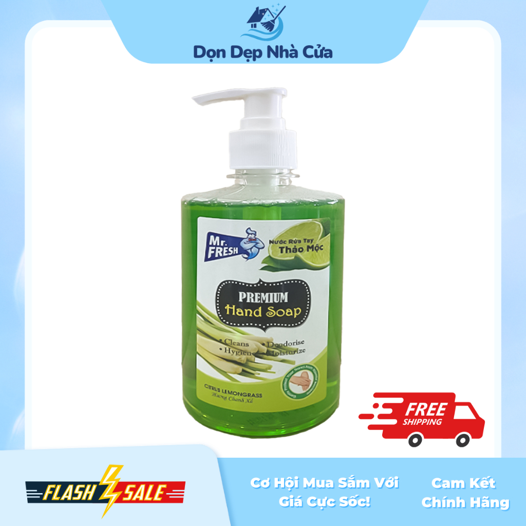 Nước rửa tay Mr.Fresh 500ml