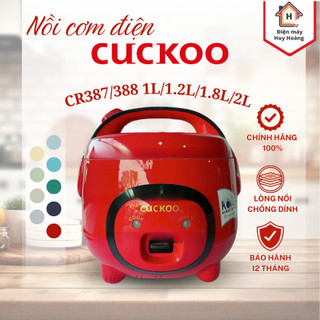 Nồi cơm điện Cuckoo Hàn Quốc dung tích 1L 2L 1L8 2L lòng nồi chống dính bảo hành 12 tháng 
