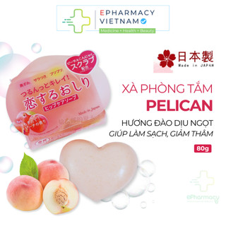  Xà Phòng Tắm PELICAN Soap Chiết Xuất Thiên Nhiên Lành Tính Giúp Mờ Thâm Mềm Mịn Da 