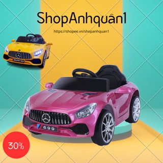 Ô Tô Điện trẻ em  Mec  699, 2 Động Cơ, Cho 1 Bé 1-4 Tuổi, Tải Trọng 30KG, Tự Lái Và Điều Khiển Từ Xa