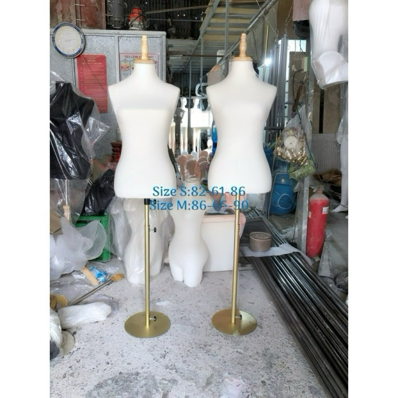 Manocanh nữ chân sắt vàng đồng(KHÔNG MẶC ĐƯỢC QUẦN)