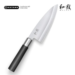  Dao lọc thịt cá Nhật Bản cao cấp KAI Wasabi Black Deba - 6715D  150mm  