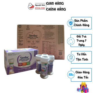 Thùng 48 Ống Sữa Nước Similac Special Care Premature 24 Cal/fl oz - Ống 59ml