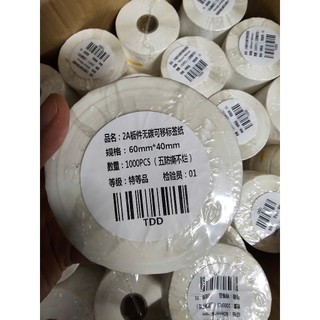 Giấy in tem PVC polyme CNC nội thất 60x40 loại 800 tem và 1000 tem XÉ KO RÁCH BÓC KHÔNG ĐỂ LẠI KEO