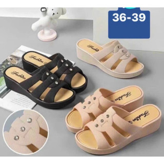  Dép nhựa dẻo cho bà cho mẹ đế xuồng đi êm chân 