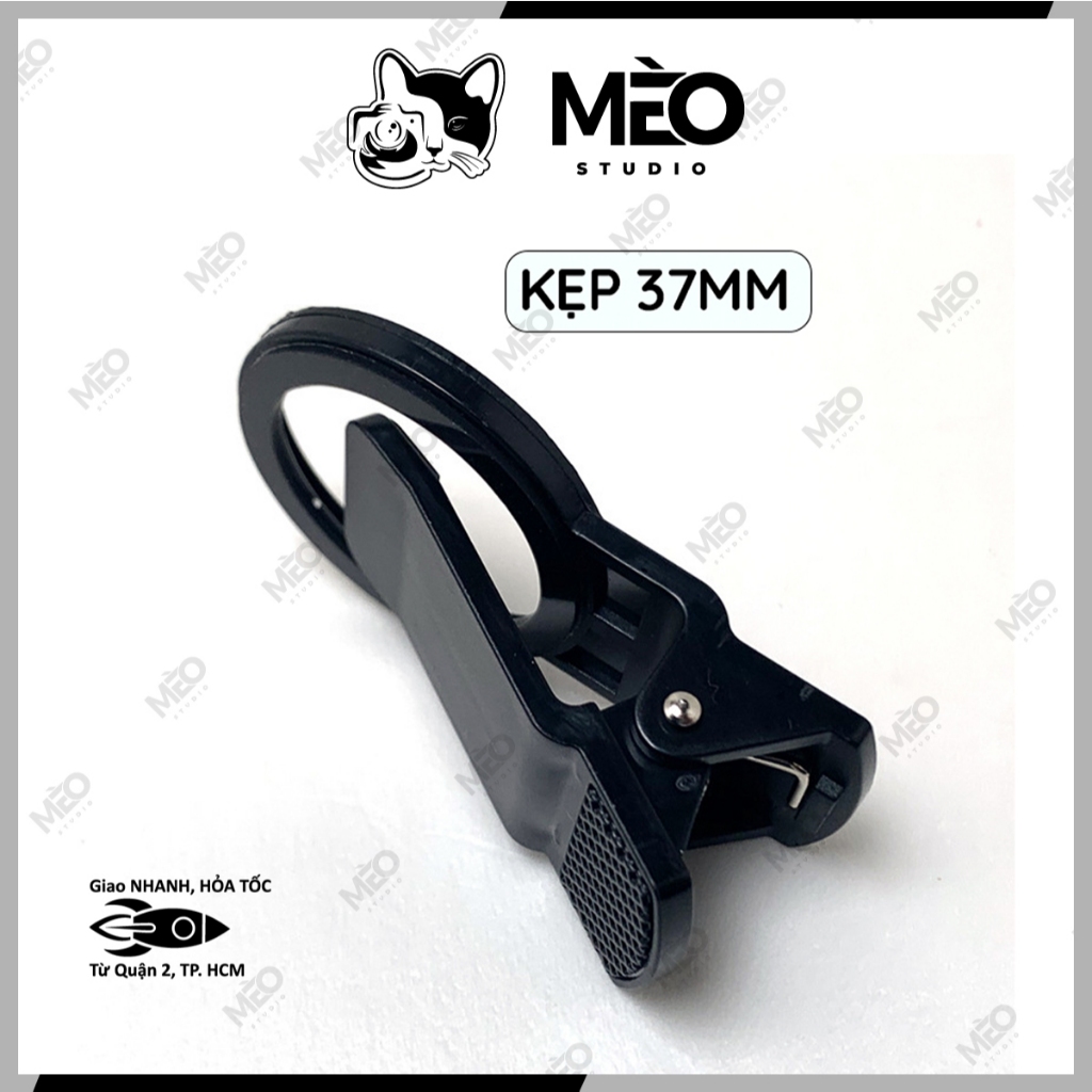 KẸP GẮN ỐNG KÍNH REN KIM LOẠI - KÍNH LỌC 52MM, 67MM - 907