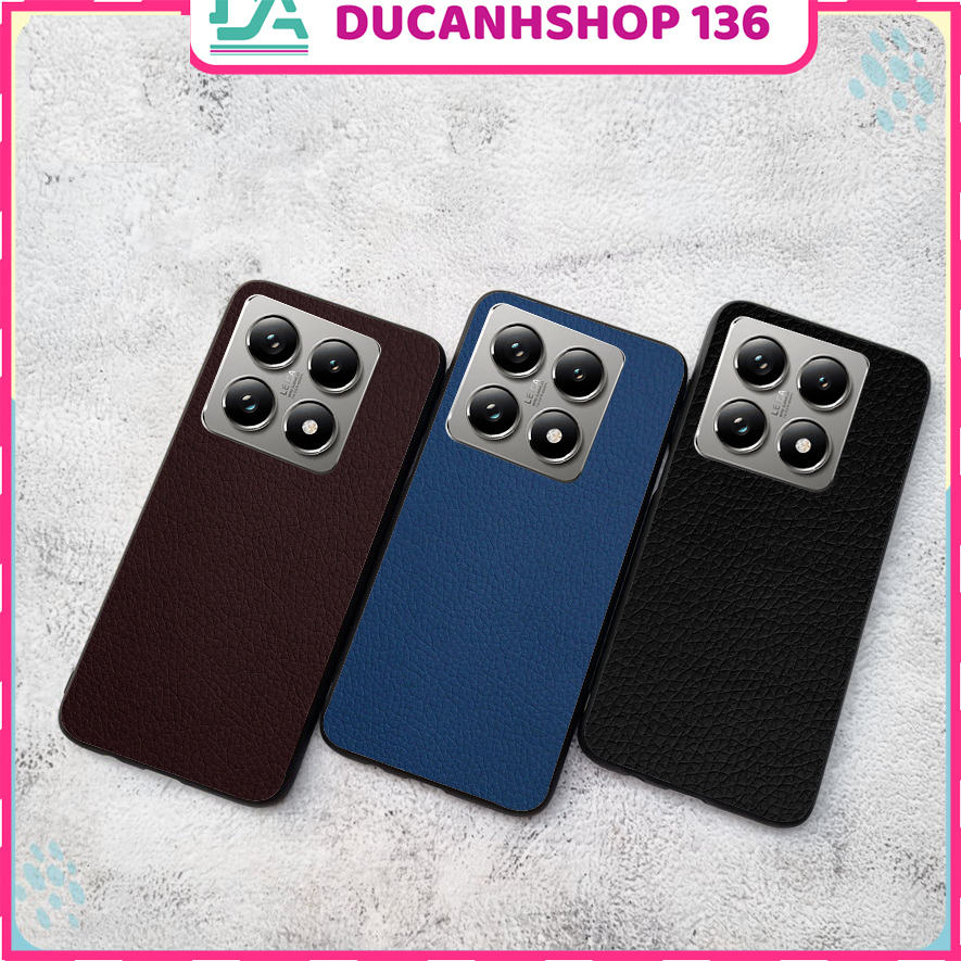 Ốp da trơn Xiaomi 14T / Xiaomi 14T pro / Xiaomi 14 chống sốc bảo vệ camera