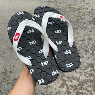 Dép tông nam Bp quai trắng đế cao su cứng chống trơn trượt