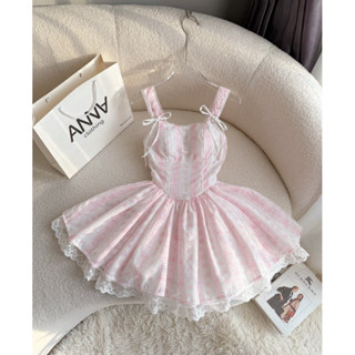  Đầm Kiểu Hồng Nơ Xoè Bồng Anna - Hany Dress 