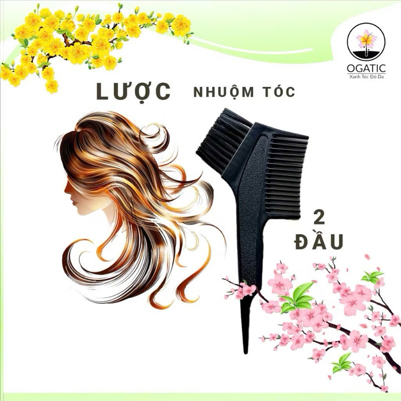 Lược nhuộm tóc 2 đầu tiện dụng