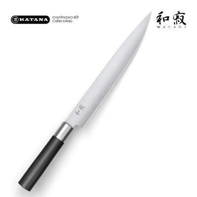 Dao thái thịt lát mỏng Nhật Bản cao cấp KAI Wasabi Black Slicer - 6723L (230mm)