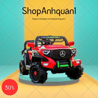 Xe ô tô điện trẻ em UTV-2023 có điều khiển từ xa chân ga tự lái ( đầy đủ phụ kiện)