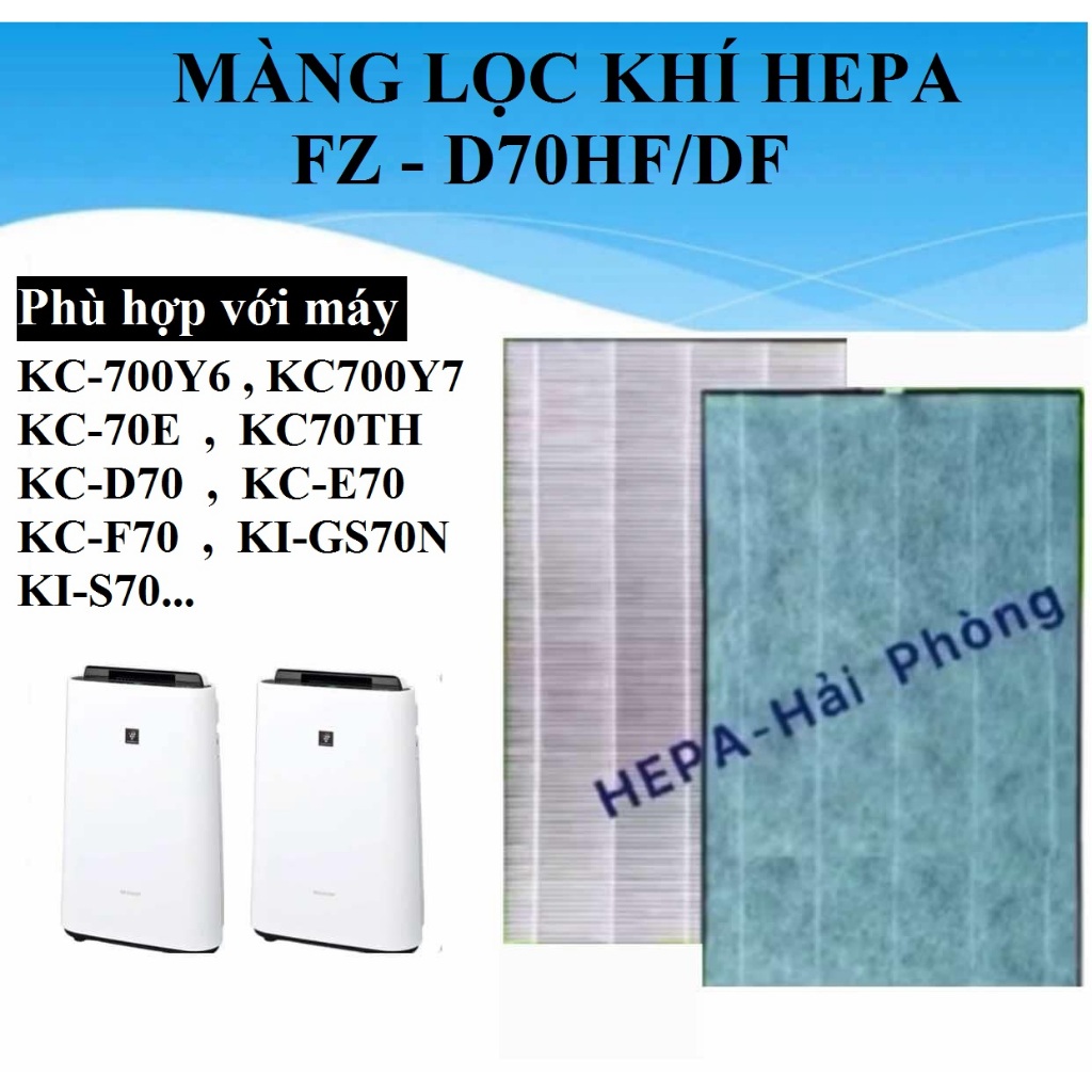 Màng lọc Hepa  KC-D70 ( 430 * 235 * 27 )
