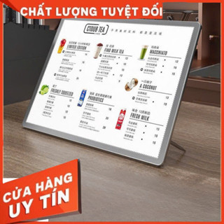 ( Tổng Kho Sỉ ) Bảng hộp đèn led menu A2,A3,A4, 60x80 Khung tranh điện Để Bàn, Treo tường.