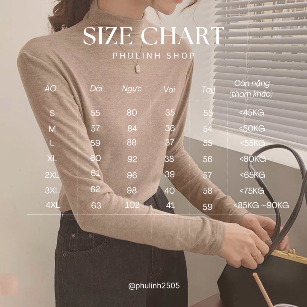 [40-90KG] MS1310 Áo giữ nhiệt BIGSIZE cổ 3p nam nữ chất lông thỏ siêu mềm mại ấm áp | BigBuy360 - bigbuy360.vn