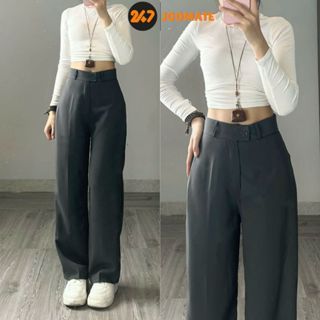  Quần tây ống rộng 247Joomate dáng dài 09 P0K1 