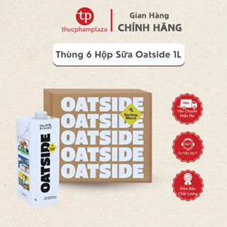 Thùng 6 hộp sữa yến mạch OATSIDE Barista Blend (6x1L)