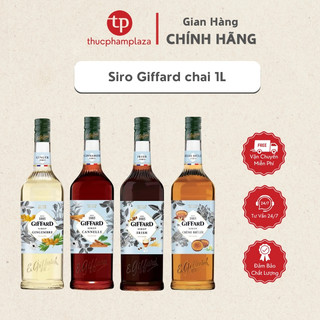 Siro Giffard chai 1L dành cho pha chế
