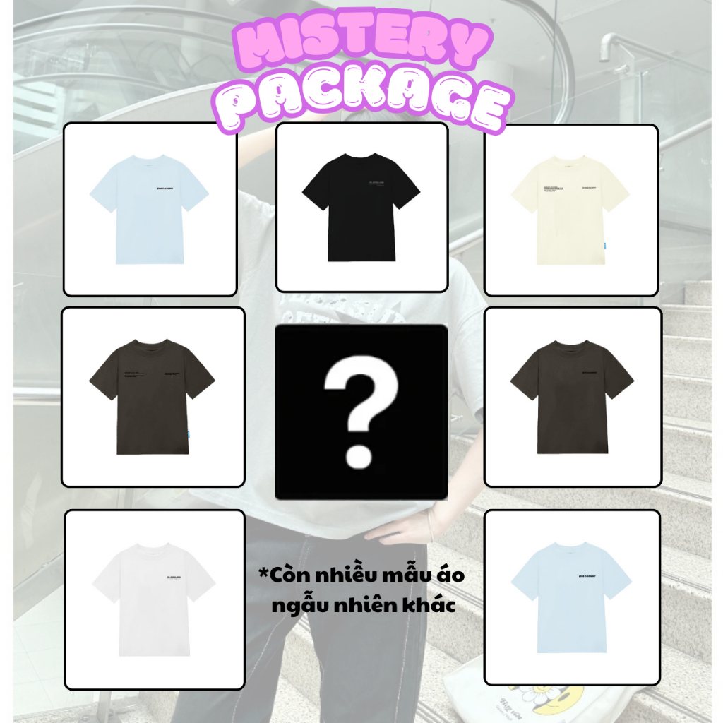 PLEASURE Random Box Thun Baby Tee - Rẻ Vô Địch/ Áo Thun Baby Tee Ngẫu Nhiên New 100% Chính Hãng Loca