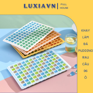 Khuôn làm rau câu, pudding, thạch trà sữa 96 ô luxia 6868