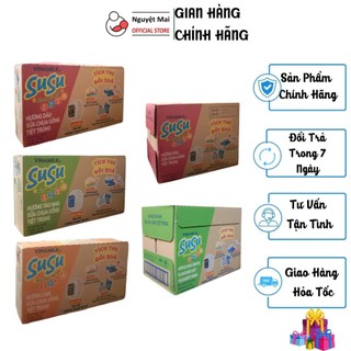  Thùng 48 Hộp Chai Sữa Chua Uống Vinamilk Susu 110ml 80ml  ĐỦ VỊ  