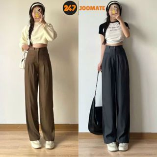  Quần xuông Joomate ống đứng túi ngang chất ruby 258 P1K9 