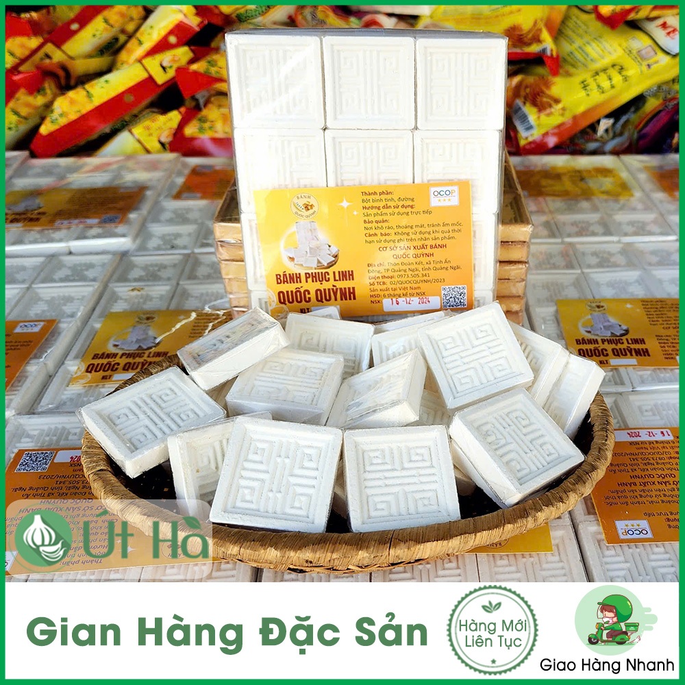 Bánh Phục Linh Quảng Ngãi Món Bánh Bình Dị Mát Từ Bột, Ngọt Dịu Của Đường Và Hương Lá Dứa - Út Hà Đặc Sản