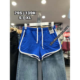  Quần Short Thun Sọc Nữ - The Blues 23-795 