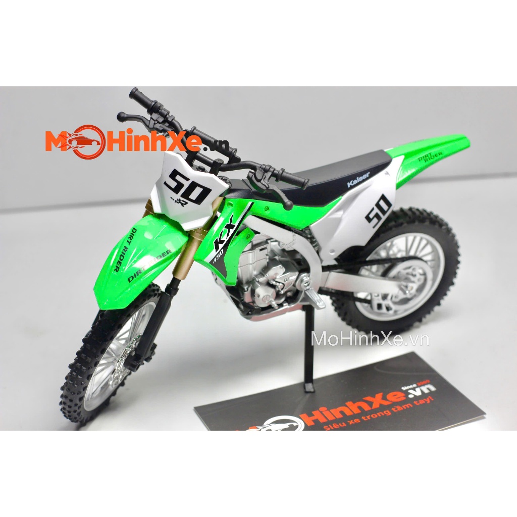 Mô hình xe Kawasaki KX450 1:12 Double Horses
