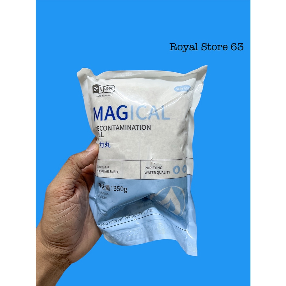 Purigen Yee Vật Liệu Lọc Làm Trong Nước Bể Cá Cảnh Yee Magical (Túi 350gram)