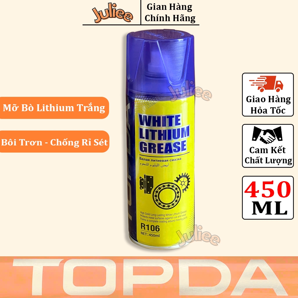 Mỡ Bò Nước Bôi Trơn Chịu Nhiệt TOPDA