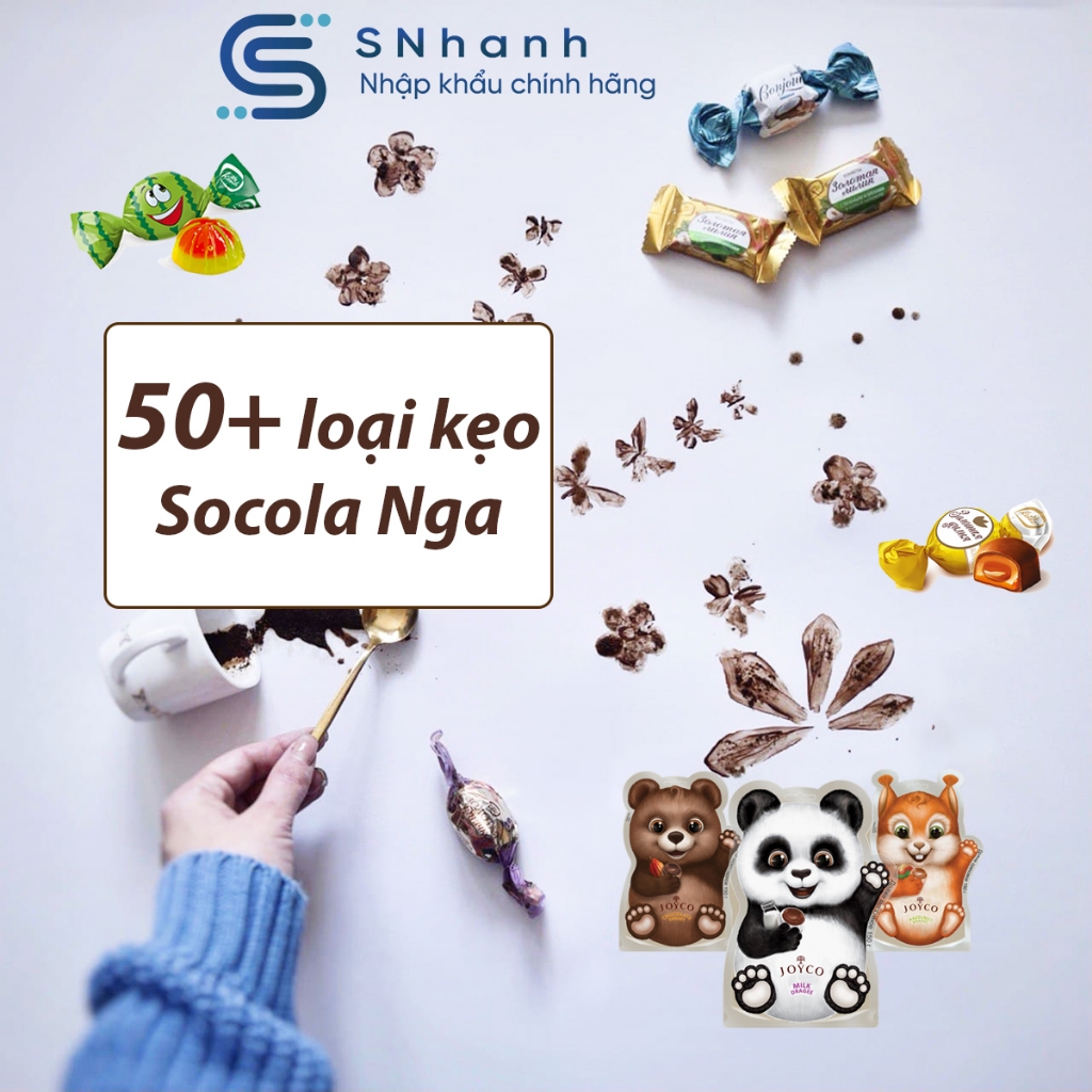 Kẹo socola Nga Mix vị các loại