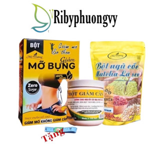 Bột ngũ cốc giảm mỡ bụng Mị Hương zero sugar - 250g - giảm cân, thải mỡ bụng
