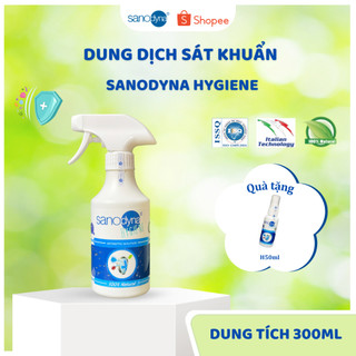  Dung dịch sát khuẩn 100% tự nhiên thương hiệu Sanodyna - Công nghệ Italy   Dung tích 300ml   H300 
