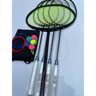  Vợt cầu lông Axforce 80 phượng hoàng đen max12kg căng sẵn 11kg,giá trên 1sp,tặng kèm cuốn cán và túi đựng vợt 