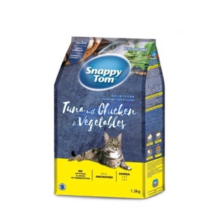 [Bao 8kg] Hạt Snappy Tom Cho Mèo 🐱 – Hạt Ngon, Dễ Tiêu, Lông Mượt 🌿