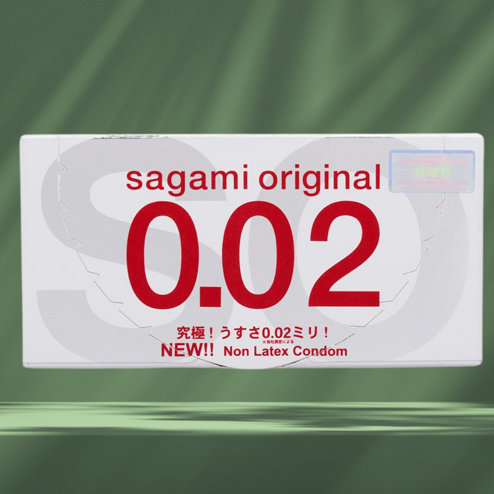 Bao cao su Sagami 0.02 siêu mỏng ( hộp 2c)