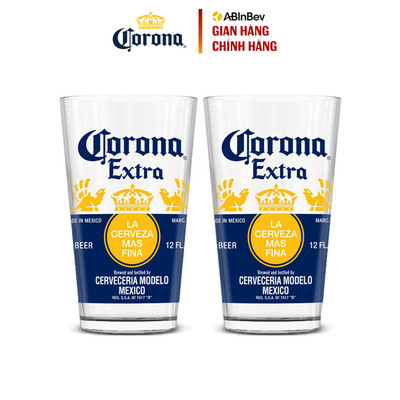 [Grocery Gift] Combo 2 Ly Thủy Tinh Corona 320ml