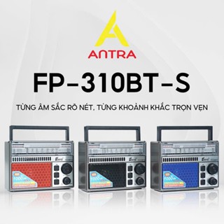 Đài Radio Fepe 310BT Pin Năng Lượng Mặt Trời, Nghe Nhạc Bluetooth, USB, Sóng AM/FM/SW, BH 12 tháng