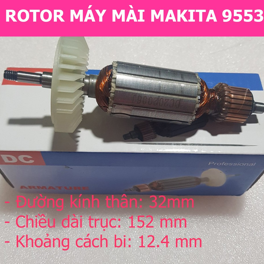 Rotor máy Mài Makita 9553 - Rô máy mài Makita 9553