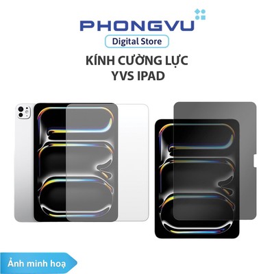 Kính cường lực YVS iPad - Không bảo hành