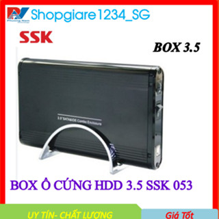 Hộp đựng ổ cứng HDD BOX 3.5inch SSK SATA+IDE (SHE 053), Hộp đựng ổ cứng máy bàn 3.5'' SATA+IDE SSK 053